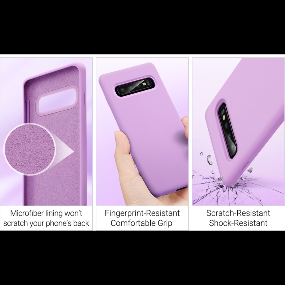 Samsung Galaxy s10 Lilac Case